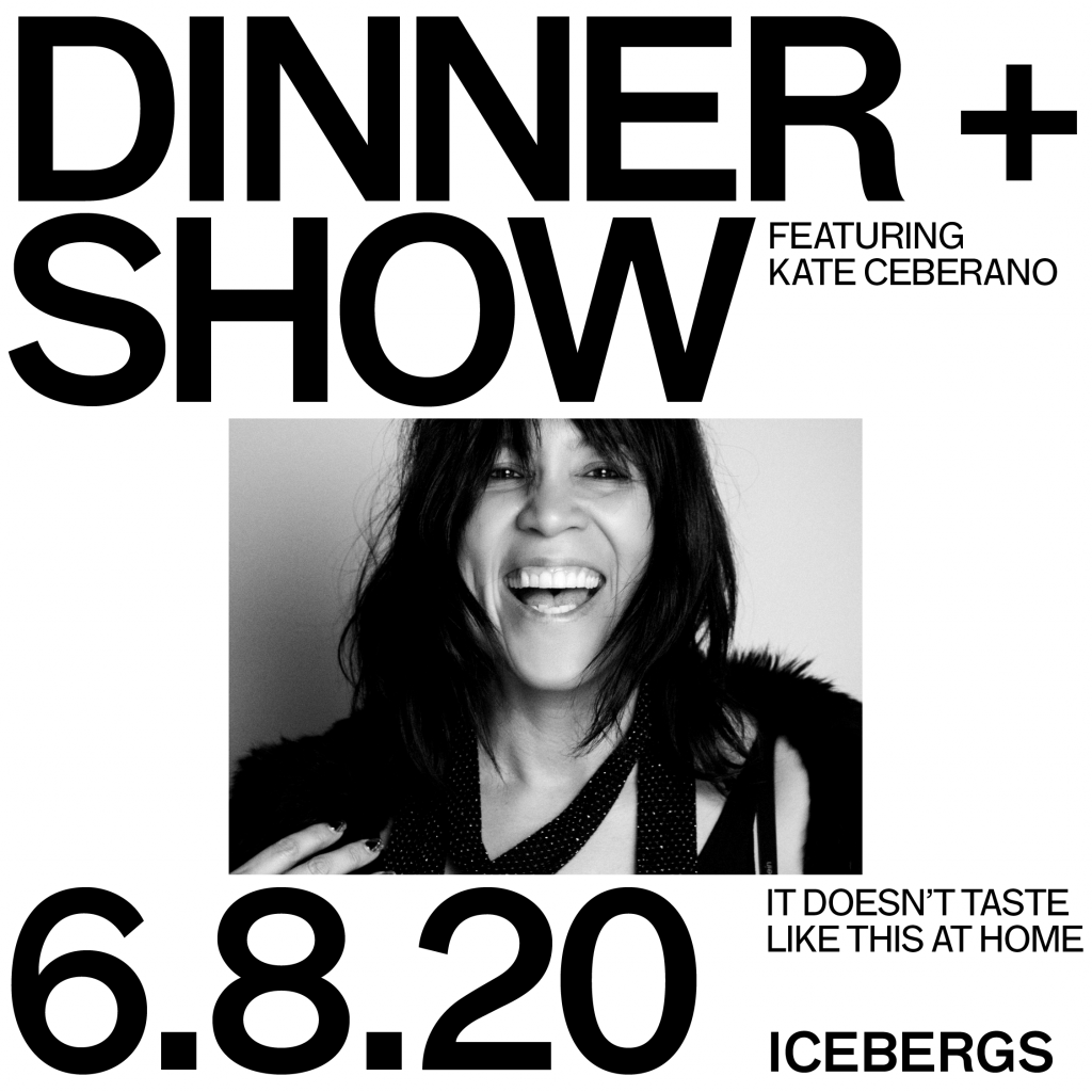 Dinner and Show event tile featuring Kate Ceberano