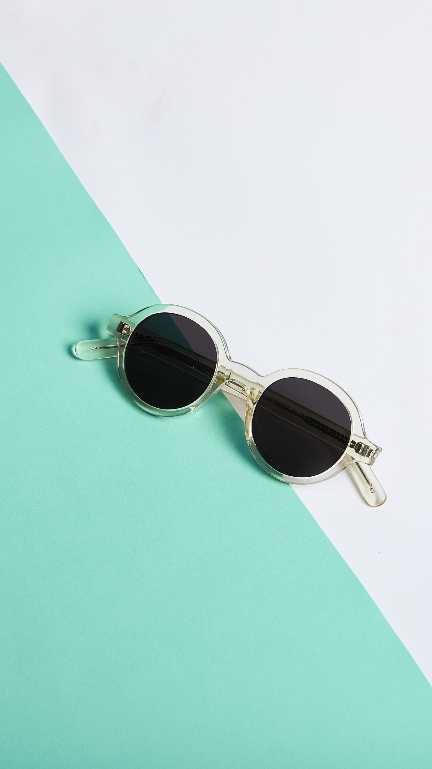 L.G.R x Icebergs Reunion sunglasses, folded